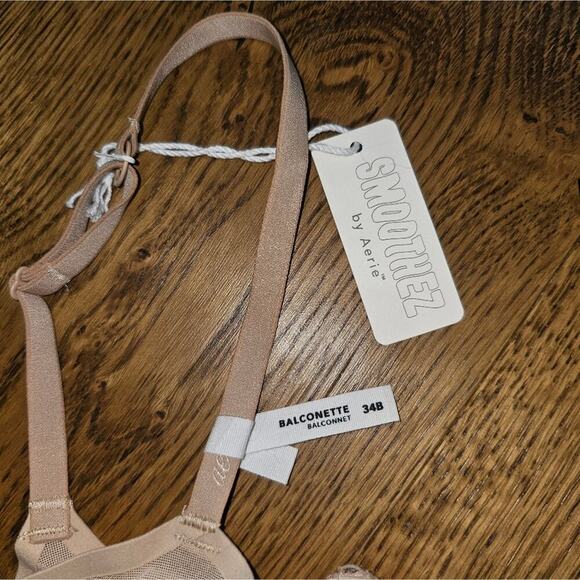 NWT SMOOTHEZ by Aerie Mesh Balconette Bra - Picture 6 of 10